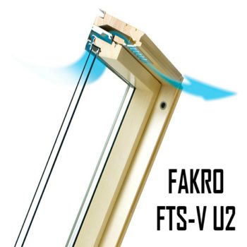 Купити Дахове вікно ФАКРО FTS-V U2 – 78-118 - ZAVODKM